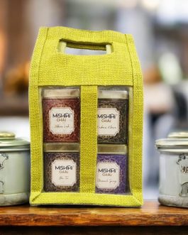 4 Tin Jute Hamper